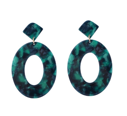 Acrylic Pendant Earrings - Fashion Wholesale Jewelry