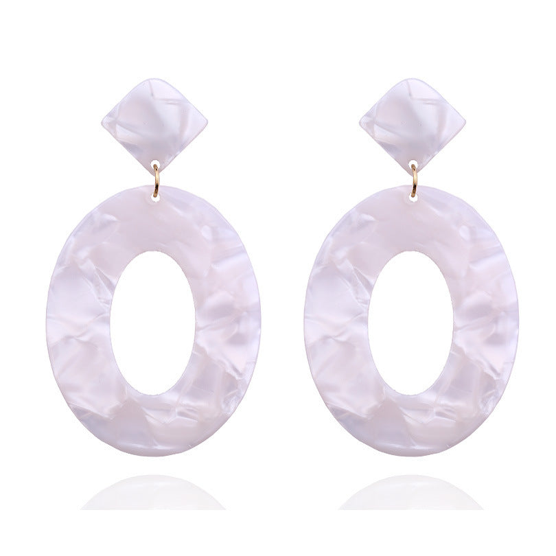 Acrylic Pendant Earrings - Fashion Wholesale Jewelry