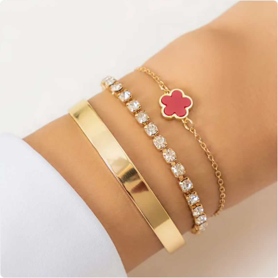 Sparkling Vine Bracelet
