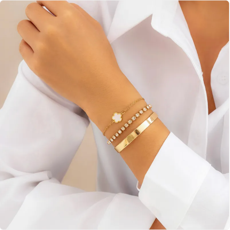 Sparkling Vine Bracelet