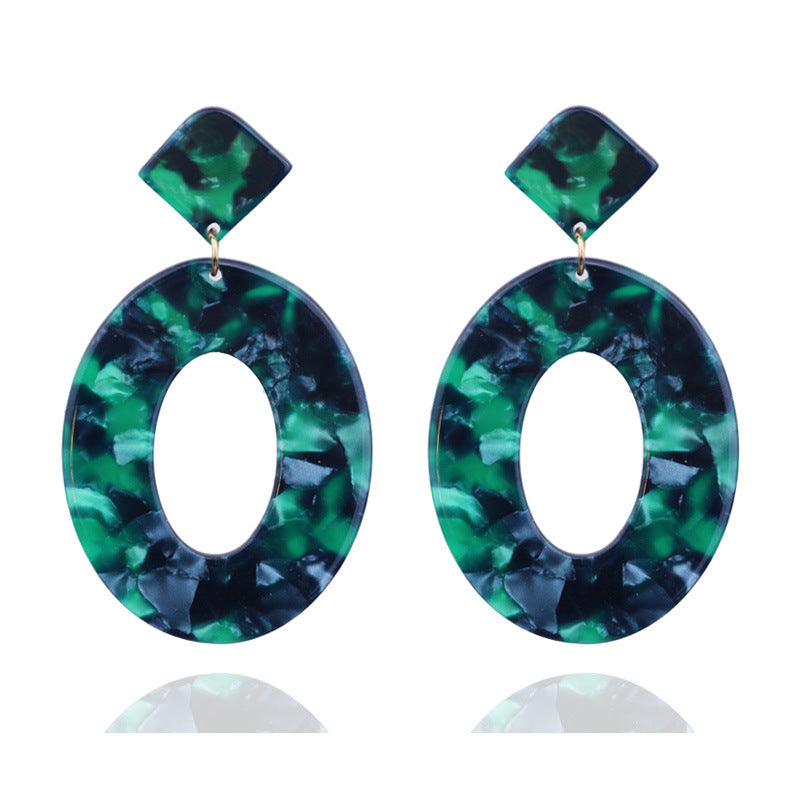 Acrylic Pendant Earrings - Fashion Wholesale Jewelry