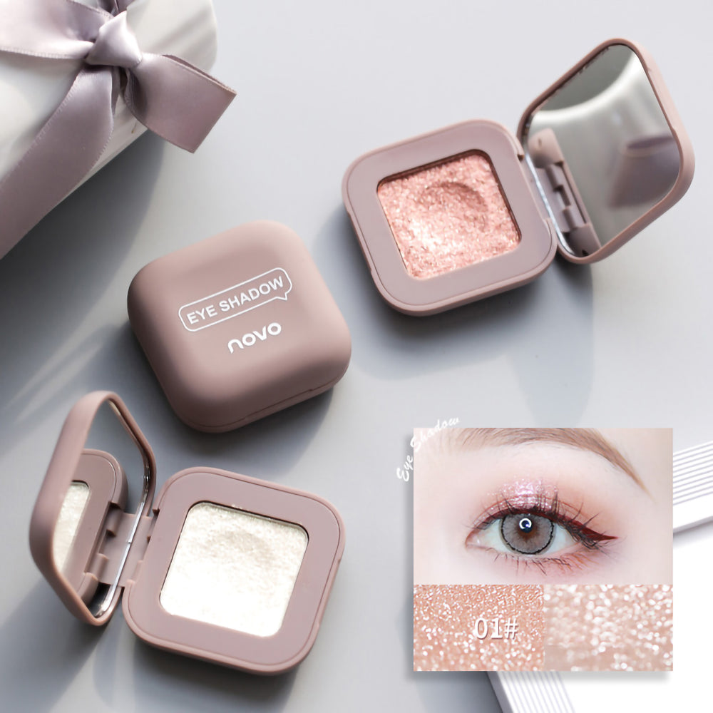 1pc New Fingertip Eyeshadow Palette - Long-lasting Sparkle