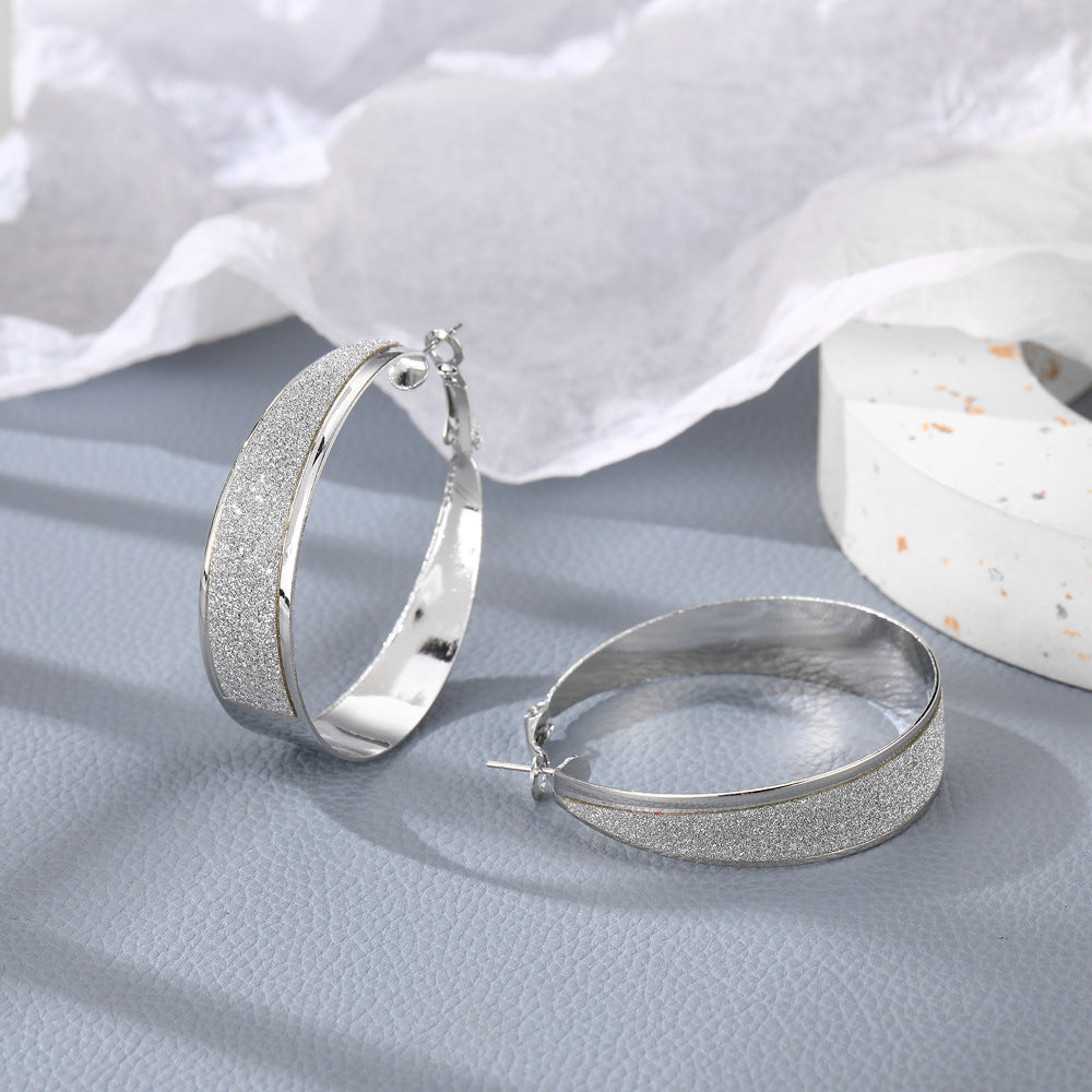 Trendy Round Statement Earrings - Wholesale Fashion Jewelry