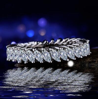 Zircon Full Diamond Circle Ring