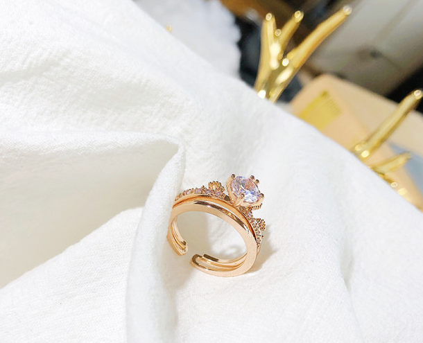 Crown Ring, Index Finger Ring, and Toe Ring