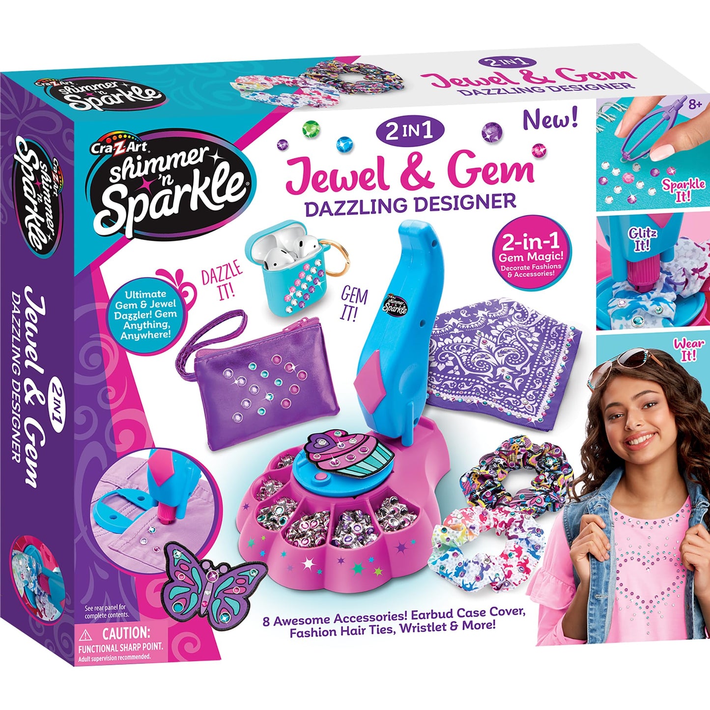 Cra-Z-Art Shimmer ’n Sparkle Jewel & Gem Dazzling Designer