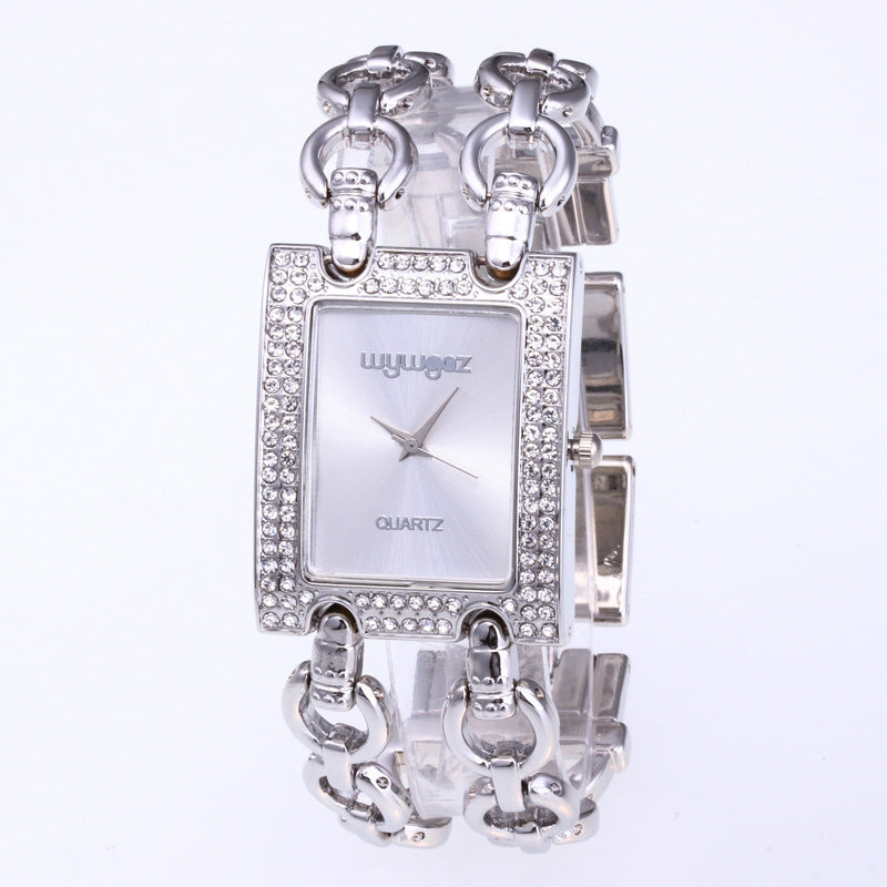 Casual Full Diamond Rhinestone Women's British Watch