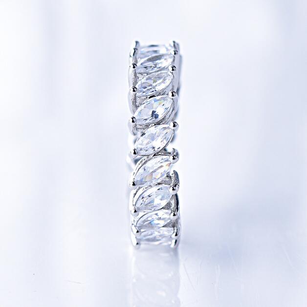 Zircon Full Diamond Circle Ring