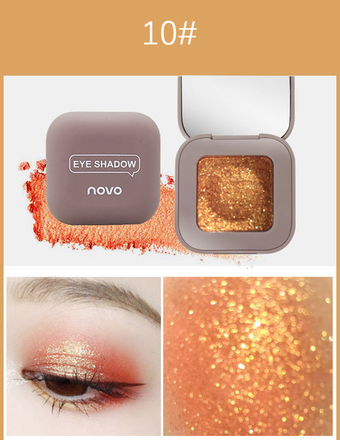 1pc New Fingertip Eyeshadow Palette - Long-lasting Sparkle