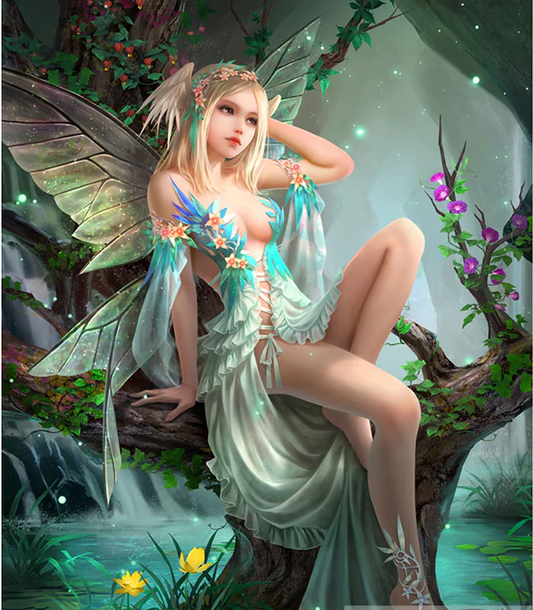 Angel Diamond Painting, 5D Dot Diamond Art