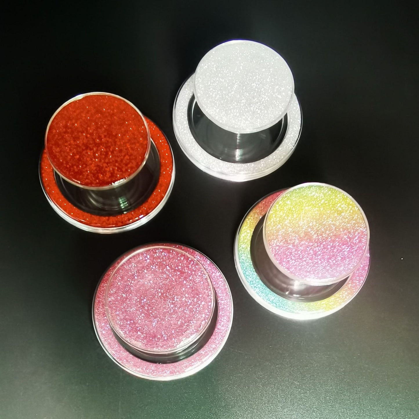 MagSafe Magnetic Transparent Glitter Phone Stand Base