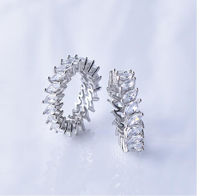 Zircon Full Diamond Circle Ring
