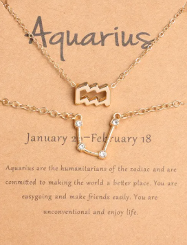 Zodiac Jewelry Set