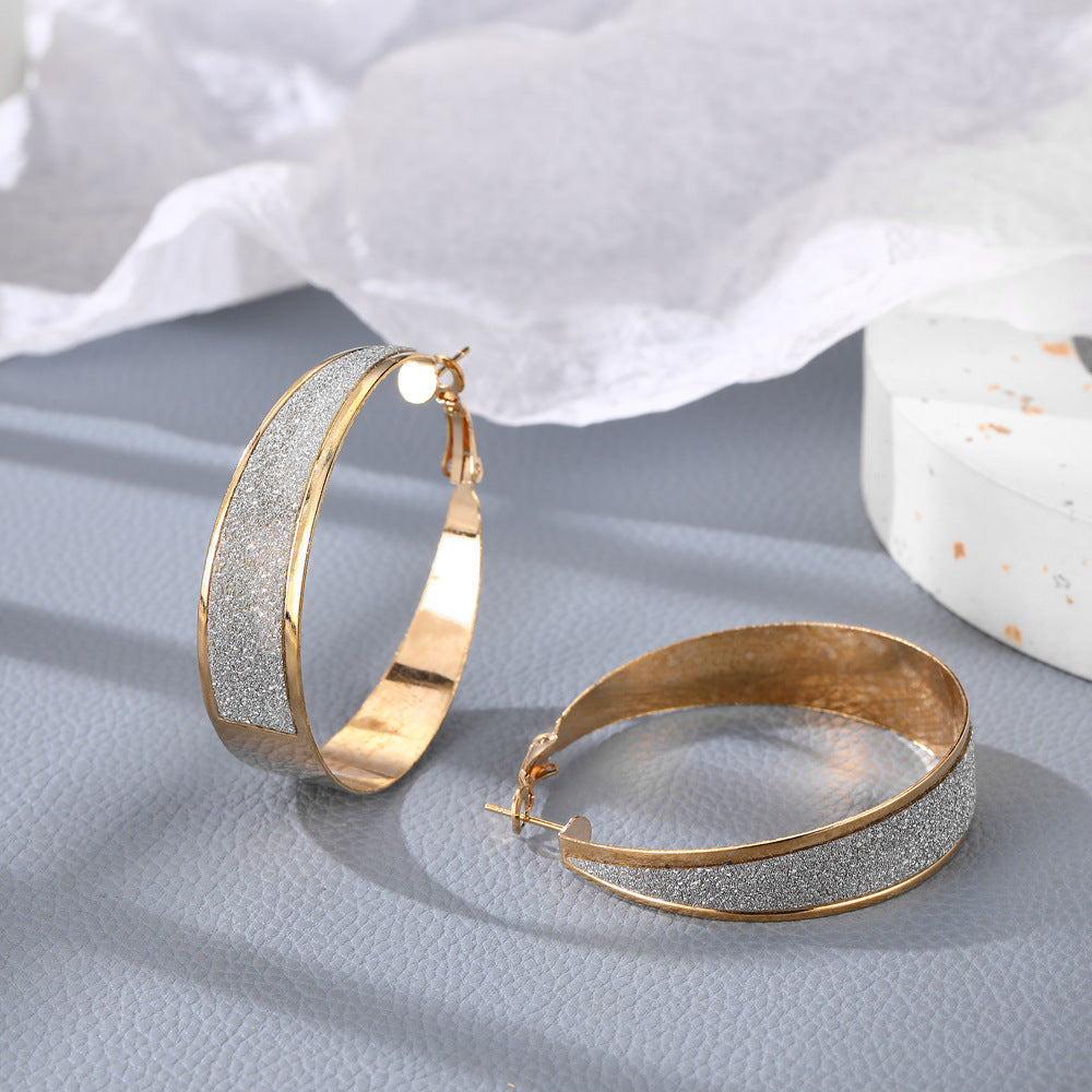 Trendy Round Statement Earrings - Wholesale Fashion Jewelry