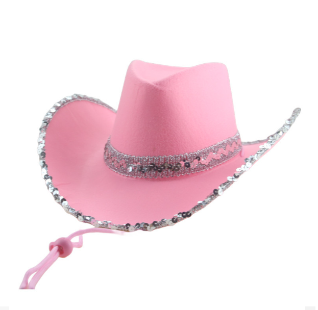 Rhinestone Tassel Denim Hat