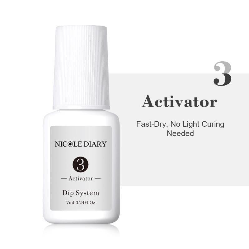 NICOLE DIARY Dipping Powder with Fine Glitter