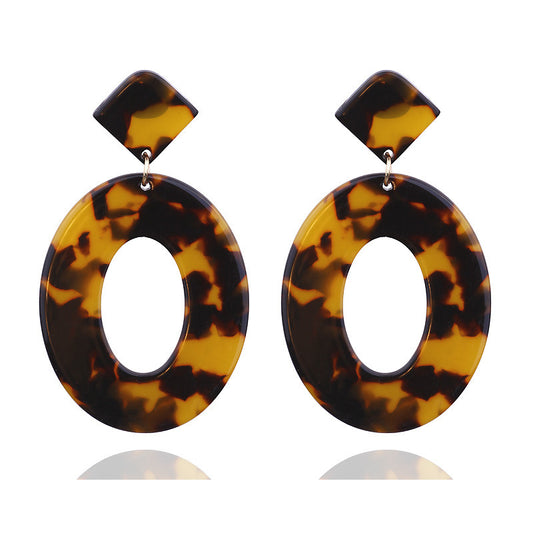 Acrylic Pendant Earrings - Fashion Wholesale Jewelry
