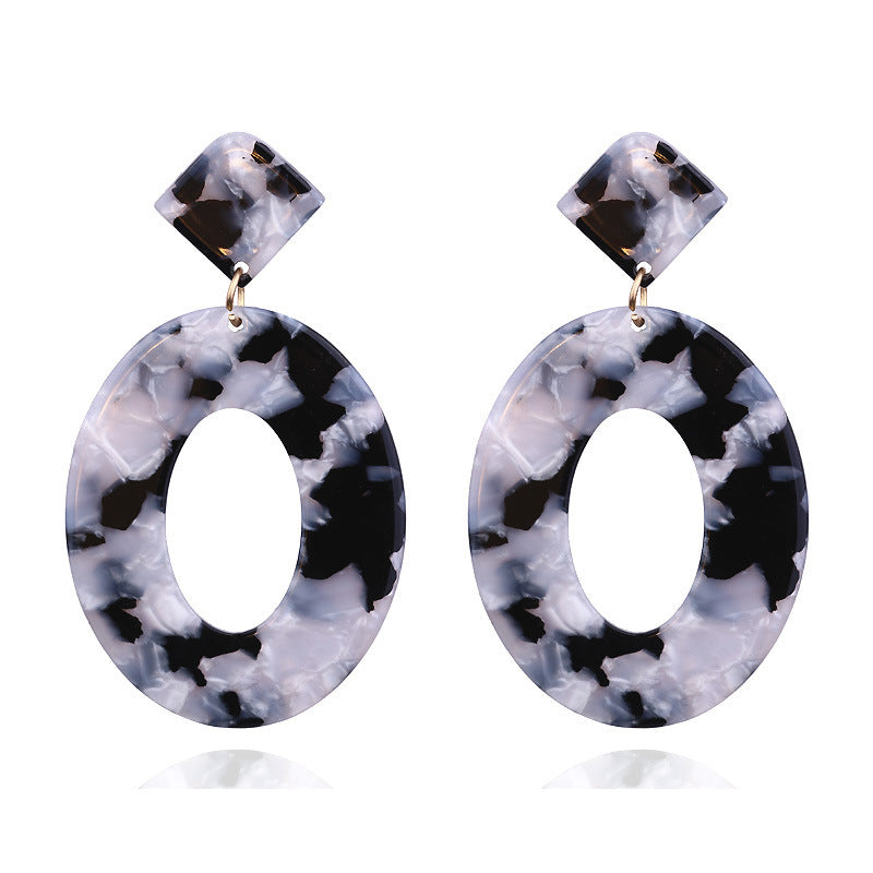 Acrylic Pendant Earrings - Fashion Wholesale Jewelry