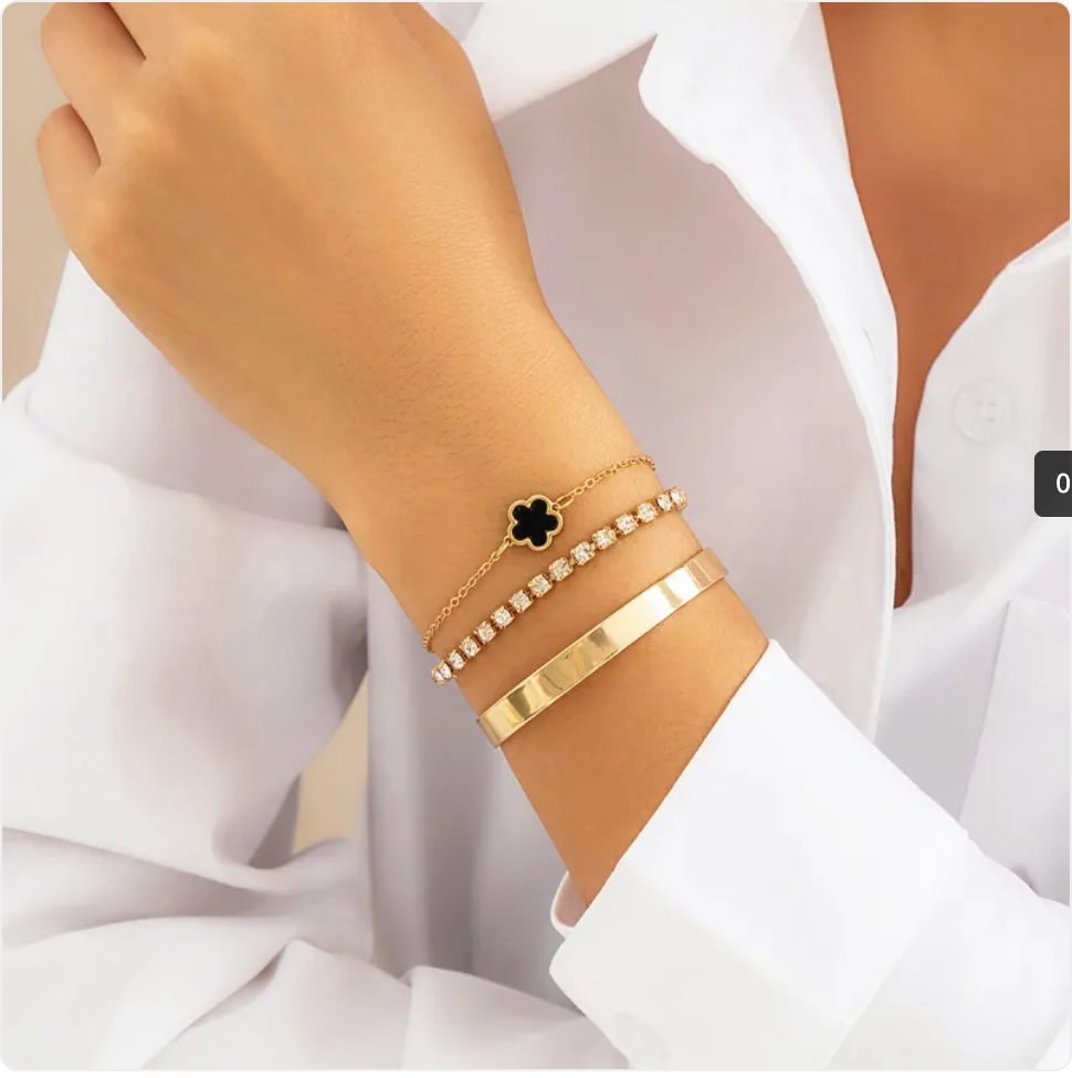Sparkling Vine Bracelet