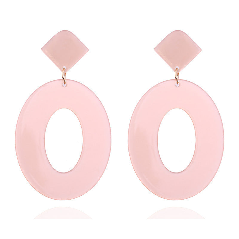 Acrylic Pendant Earrings - Fashion Wholesale Jewelry